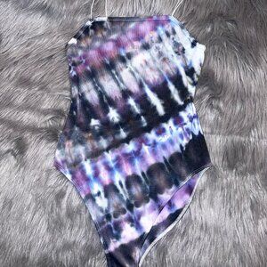 Custom Tie Dye Bodysuit Medium